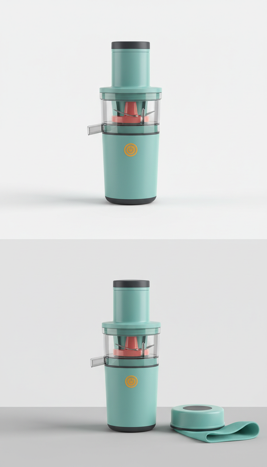 Portable Juicer With Secure Lid
