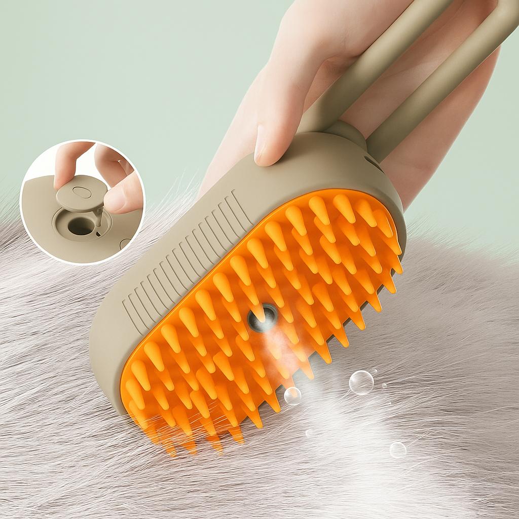 Steam Brush for Dog/Cat